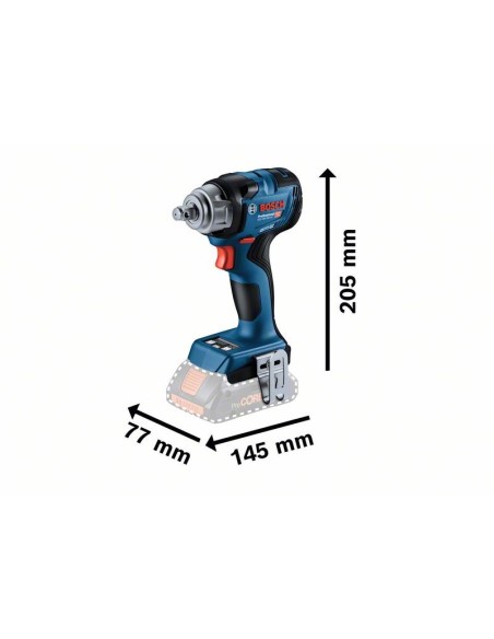 Atornillador de impacto a batería GDS 18V-330 HC Professional (Sin batería ni cargador, en maletín L-BOXX)