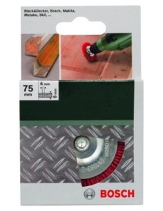 Cepillos de disco para taladradoras, alambre de nailon... 2