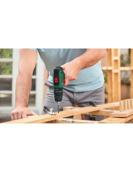 Taladradora de percusión con batería EasyImpact 1200 (Incluye 2 baterías y cargador, en maletín L-BOXX)