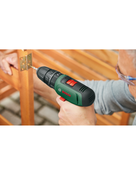 Taladradora de percusión con batería EasyImpact 1200 (Incluye 2 baterías y cargador, en maletín L-BOXX)