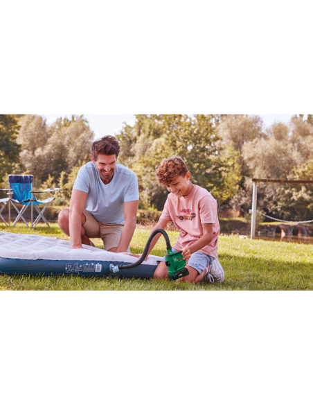 Bomba de volumen de aire a batería EasyInflate 18V-500 (Incluye batería y cargador, en caja de cartón)