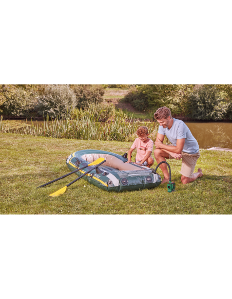 Bomba de volumen de aire a batería EasyInflate 18V-500 (Incluye batería y cargador, en caja de cartón)