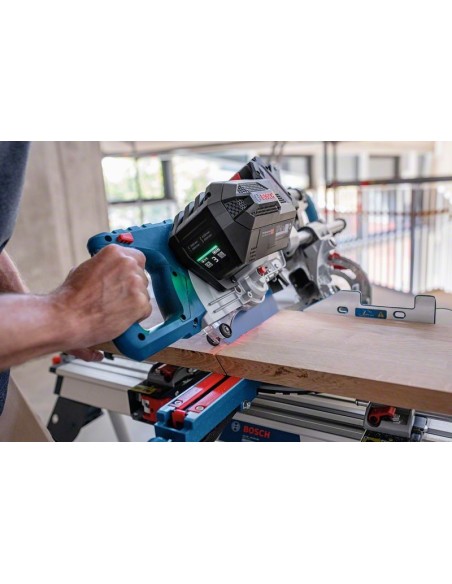 Ingletadora BITURBO a batería GCM 18V-216 DC Professional (Sin batería ni cargador, en caja de cartón)