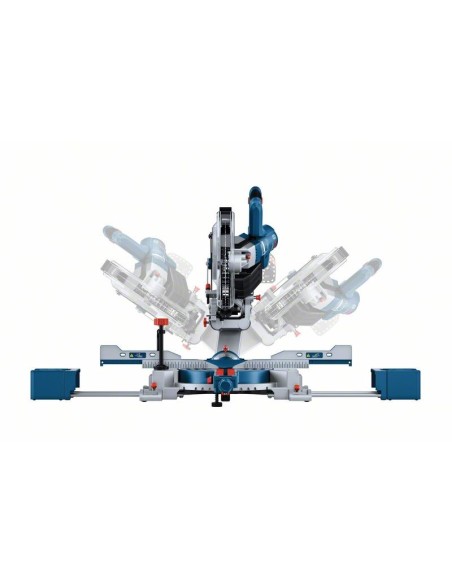 Ingletadora BITURBO a batería GCM 18V-254 D Professional (Sin batería ni cargador, en caja de cartón)