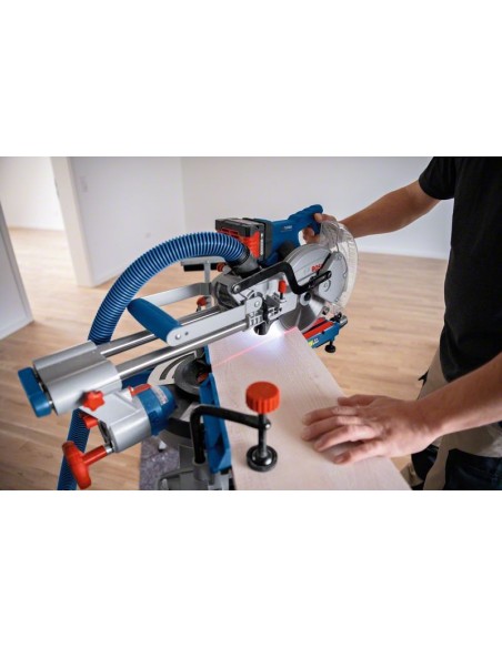 Ingletadora BITURBO a batería GCM 18V-216 D Professional (Sin batería ni cargador, en caja de cartón)