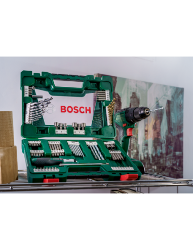 Maletín V-Line de puntas y brocas TiN de 91...