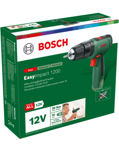 Taladradora de percusión con batería EasyImpact...