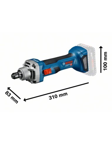 Amoladora recta a batería GGS 18V-20...