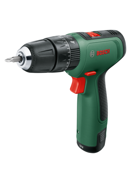 Taladradora de percusión con batería EasyImpact 1200 (Incluye batería y cargador, en maletín)