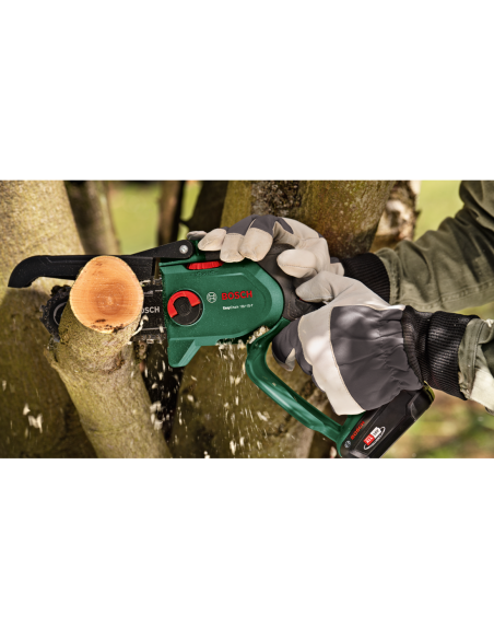 Sierra de cadena a batería EasyChain 18V-15-7 (Incluye batería y cargador, en caja de cartón)