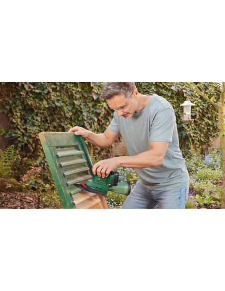 Multilijadora a batería UniversalSander 18V-10 (Sin batería ni cargador, en caja de cartón)