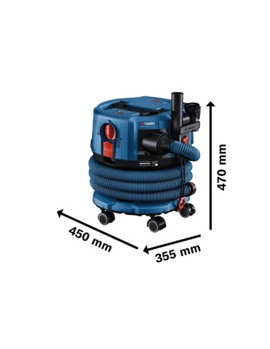 Aspirador a batería GAS 18V-12 MC Professional...