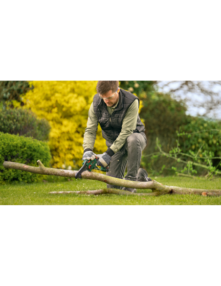 Sierra de cadena a batería EasyChain 18V-15-7 (Sin batería ni cargador, en caja de cartón)