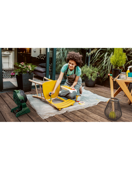 Ventilador a batería UniversalFan 18V-1000 (Incluye batería y cargador, en caja de cartón)