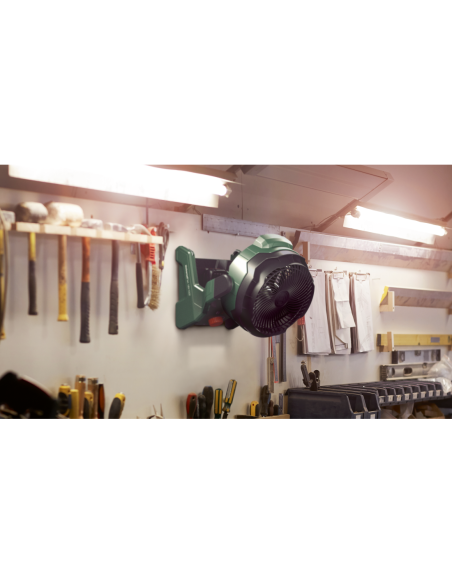 Ventilador a batería UniversalFan 18V-1000 (Incluye batería y cargador, en caja de cartón)