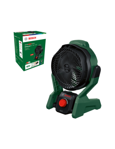 Ventilador a batería UniversalFan 18V-1000 (Sin batería ni cargador, en caja de cartón)