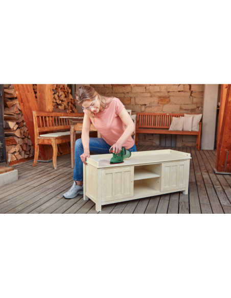 Multilijadora a batería EasySander 18V-8 (Sin batería ni cargador, en caja de cartón)