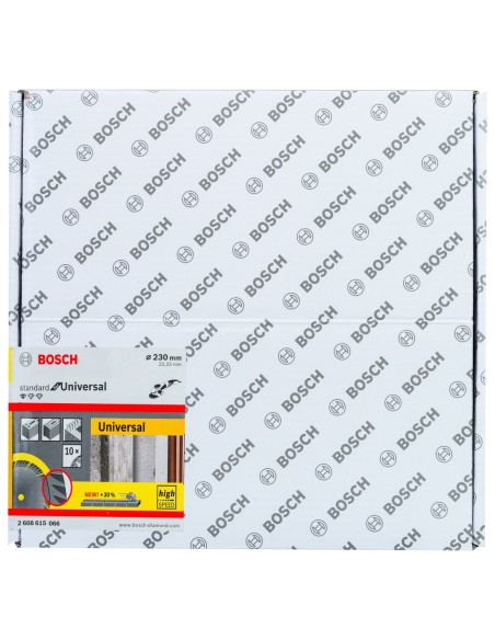 Disco de corte de diamante Standard para Universal 230x22,23 (paquete de 10 piezas)