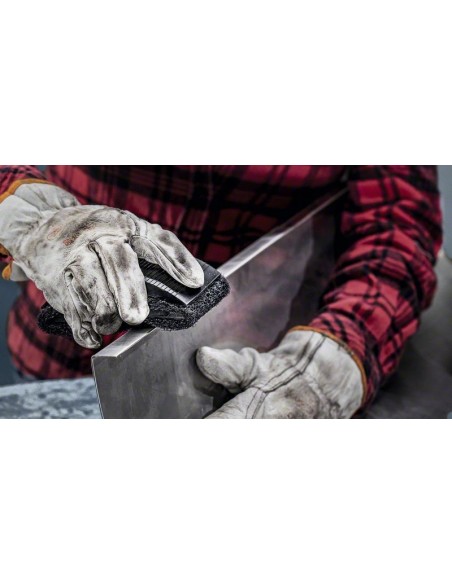 Almohadilla de vellón EXPERT N880 para lijado manual de 115 x 140 mm, muy fino A