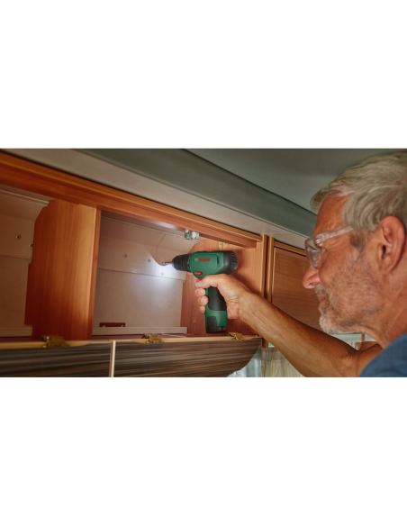 Atornillador a batería EasyDrill 1200 (Incluye batería y cargador, en maletín)