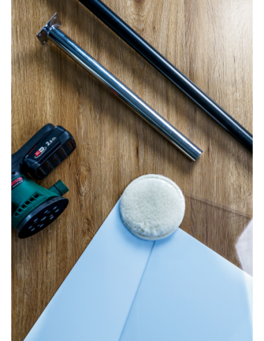 Caperuza de lana de oveja para lijadora...