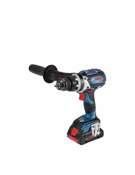 BOSCH 0615A5002X Taladro percutor a batería GSB 18V-110 C Professional (INCLUYE 3 BATERÍAS Y CARGADOR)