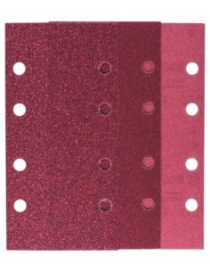 Set de hojas de lija de 10 piezas para lijadora orbital...