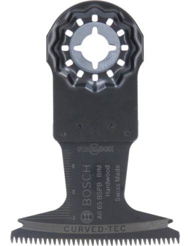 Hoja de sierra de inmersión Starlock BIM AII 65 BSPB Hard Wood40 x 65 mm