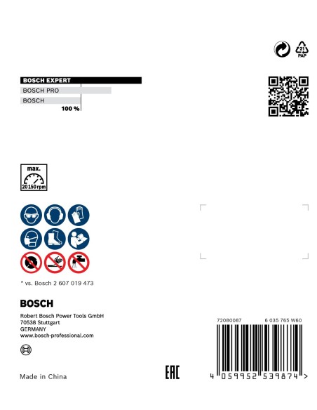 Disco de corte de diamante EXPERT HardCeramic 76 mm de 76 x 1,5 x 10 mm