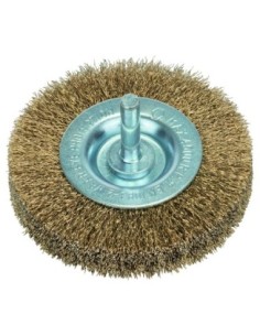 Cepillos de disco para taladradoras, alambre ondulado,...