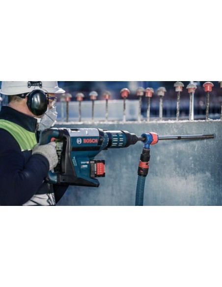 Set de brocas para martillo EXPERT SDS Clean max-8X de 28 x 400 x 650