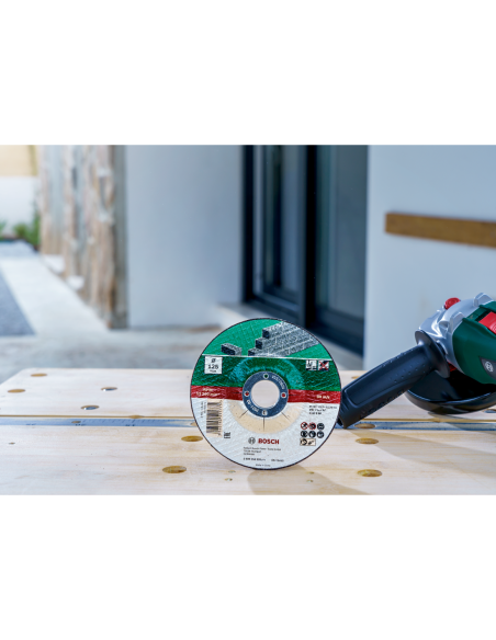 Set de discos de tronzar de 5 piezas, acodado para piedra Ø125 mm