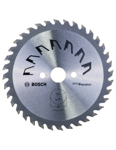 Hoja de sierra circular PRECISION Ø150 mm, Taladro 20 mm, T36