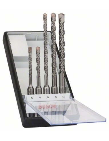 Juego de 5 brocas para martillos perforadores Robust Line SDS plus-5