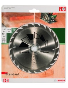 Hoja de sierra circular STANDARD Ø150 mm, Taladro 20 mm, T24 2