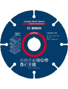 Disco de corte EXPERT Carbide Multi Wheel de 115 mm, 1...