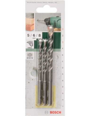 Set de 3 brocas para hormigón SDS quick:...