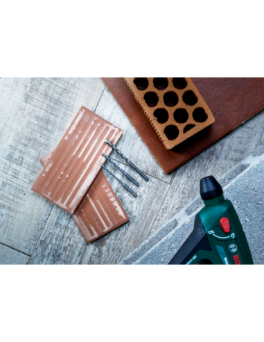 Set de 3 brocas para hormigón SDS quick:...