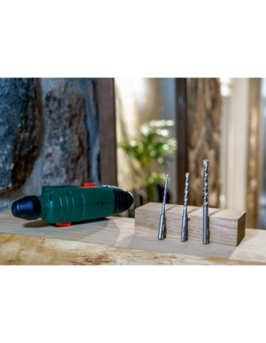 Set de 3 brocas para hormigón SDS quick:...