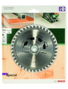 Hoja de sierra circular SPECIAL Ø140 mm, Taladro 20 mm, T40 2