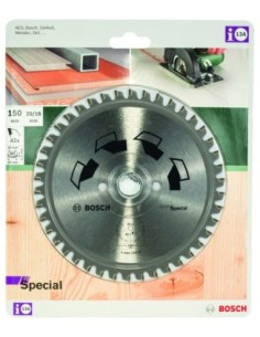 Hoja de sierra circular SPECIAL Ø150 mm, Taladro 20 mm, T42 2