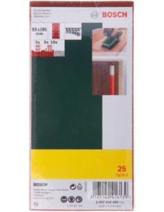 25 lijas para lijadora orbital, 8 orificios, Grano 40,... 2