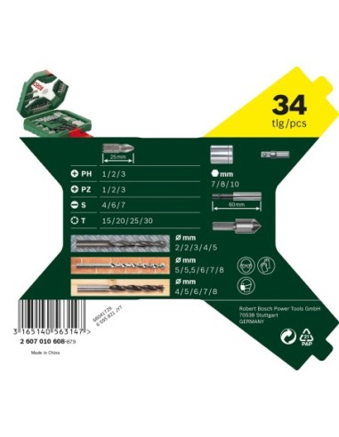 Maletín X-line Classic de 34 unidades para...