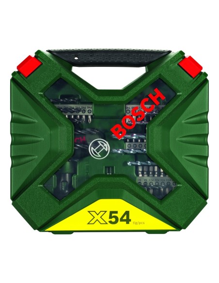 Maletín X-line Classic de 54 unidades para taladrar y atornillar