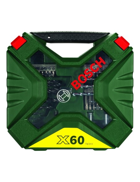 Maletín X-line Classic de 60 unidades para taladrar y atornillar