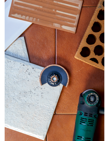 Hoja de sierra segmentada Starlock Carbide RIFF ACZ 85 RT385 mm