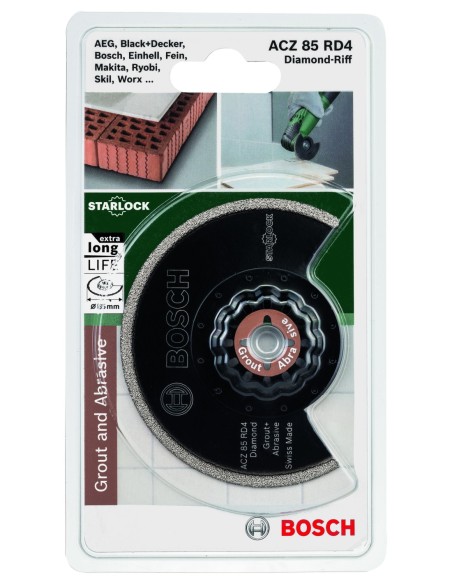 Hoja de sierra segmentada Starlock Diamant RIFF ACZ 85 RD485 mm