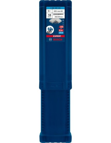 5 brocas para martillo EXPERT SDS max-8X de 18...