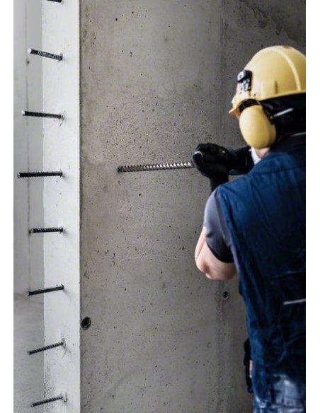 5 brocas para martillo EXPERT SDS max-8X de 18 x 200 x 340 mm