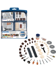 DREMEL® EZ SpeedClic S723 JA Set de 100 accesorios multiuso 2